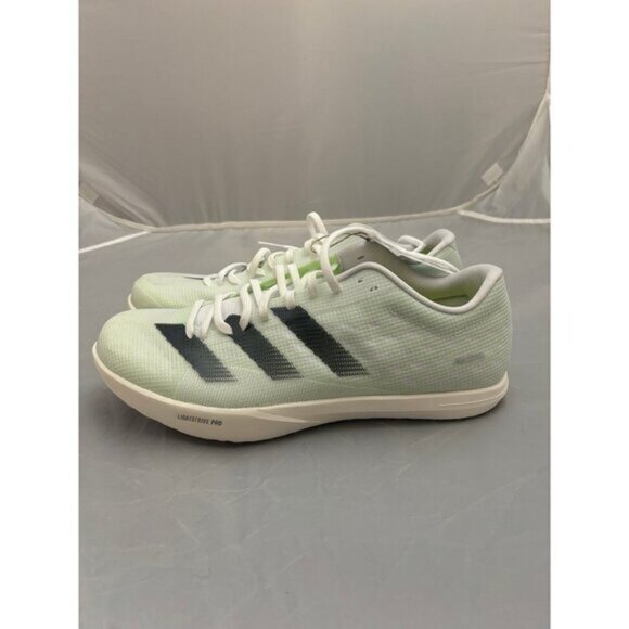 Adidas Adizero LJ track shoes green with spikes size 9.5 &13 ID7244 - Picture 1 of 8